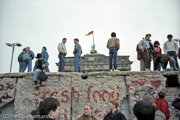 Auf der Berliner Mauer